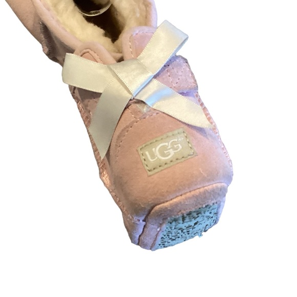 Ugg Baby Jesse Bow II Suede Boots 2/3 - Picture 10 of 12